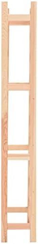 77-Bottle Freestanding Wine Rack in Beige