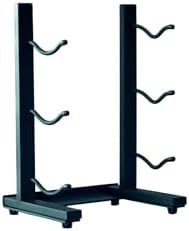 Compact 3-Bottle Wine Rack with Elegant Metal Design