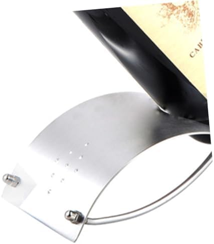 Mikinona Stainless Steel Wine Rack for Countertop Display