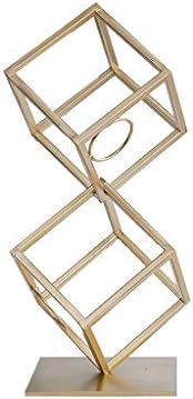 HASMI Modern Geometric Wine Rack for Home and Kitchen