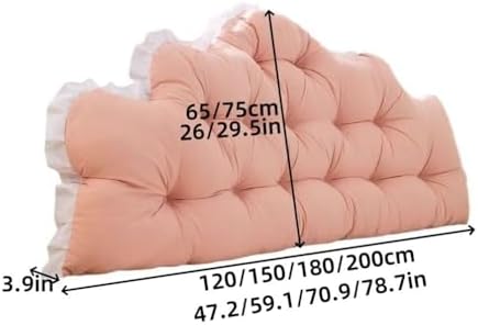 WKSPOO Headboard Pillow Wedge for Bed and Sitting 1