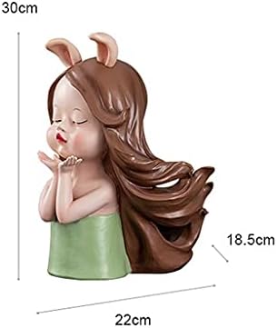 YYDS Cartoon Girl Wine Rack - Gray