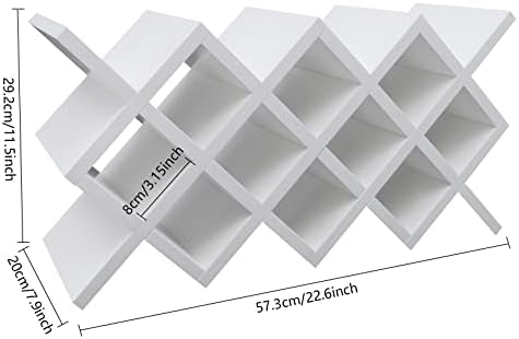LUOSHALIYA Wine Bottles Rack with Ten Compartments