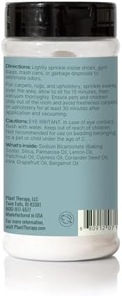 Plant Therapy Deodorizing Powder 16 oz - Natural Odor Eliminator