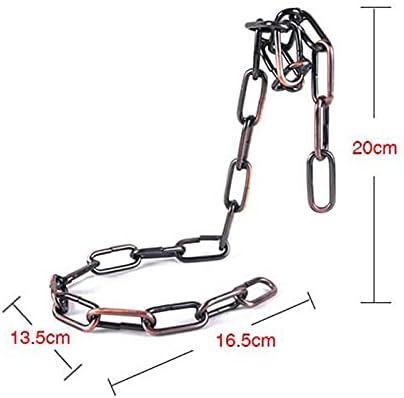 Babale Metal Wine Chain Decor Rack