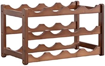 Habiba Premium Bamboo Wine Rack Multi-Layer Storage