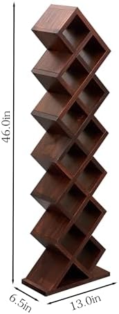 Vertical Z Wine Rack - 12 Bottle Solid Wood Display 1