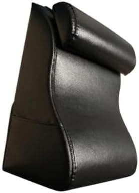 Ioensy Headboard Pillow for Neck and Lumbar Support Black 1