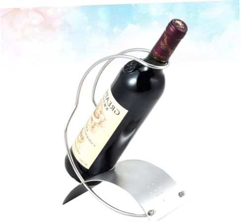 Mikinona Stainless Steel Wine Rack for Countertop Display