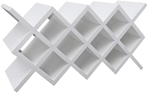 LUOSHALIYA Wine Bottles Rack with Ten Compartments
