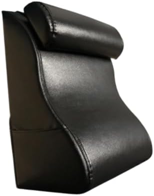 Ioensy Headboard Pillow for Neck and Lumbar Support Black 1