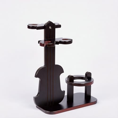 WYZJAZLE Countertop Wine Rack with Violin Design