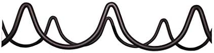 Abcsea 45cm Wavy Brown 4-Bottle Freestanding Wine Rack