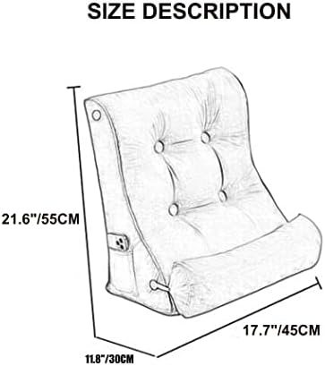 ZZYK Adjustable Reading Pillow with Support