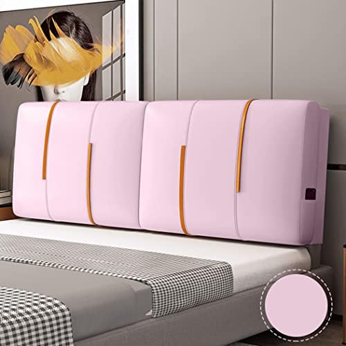 ZZYK Faux Leather Headboard Cushion for No Headboard Bed