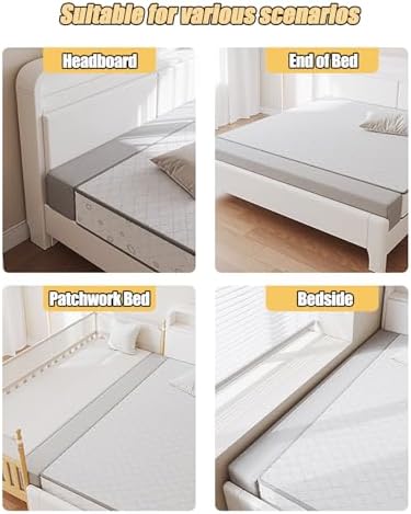 NEVKA King Bed Gap Headboard Pillow 130cm