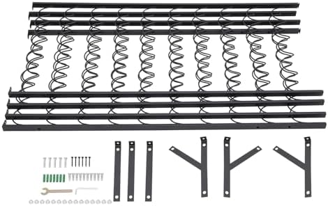 Xuthusman Freestanding Wine Rack 10-Tier Steel Black