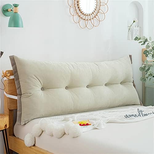 ZZYK Soft Velvet Reading Pillow with Removable Cover