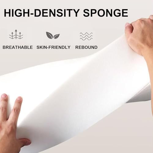 ZZYK Large Headboard Cushion Back Support with Removable Cover