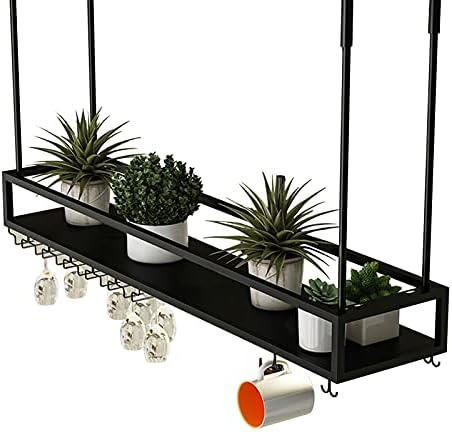 LASEVE Wall-Mounted Wine Rack with Adjustable Arms and Bottom Holder