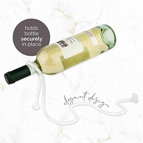 Storagemate Rope Wine Holder - Stylish Tabletop Display