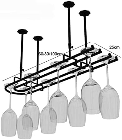 ALDEPO Freestanding Wine Rack Metal Bar 6025cm
