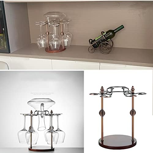 WORDFUN Wine Glass Hanging Rack Stainless Steel