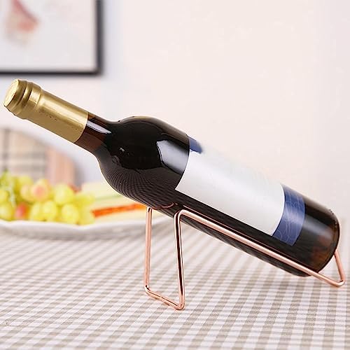 OWKAY Z Shaped Metal Wine Rack