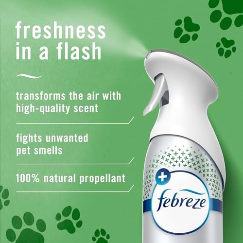 Febreze Air Mist Heavy Duty Pet Odor Fighter 3 Pack