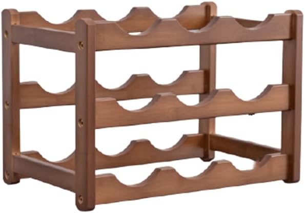 Habiba Premium Bamboo Wine Rack with Hardware