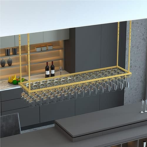 Adjustable Metal Wine Rack for Bar and Kitchen