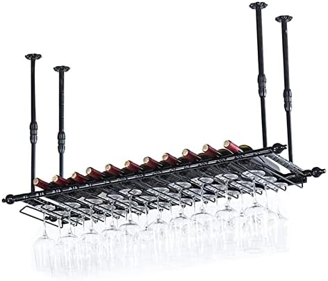 ALDEPO Wall-Mounted Wine Rack with Customizable Height