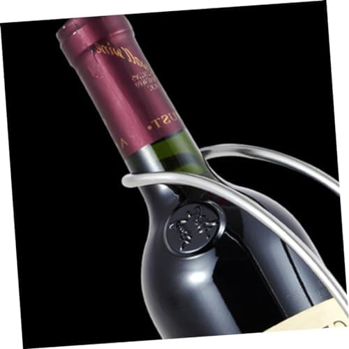 Mikinona Stainless Steel Wine Rack for Countertop Display