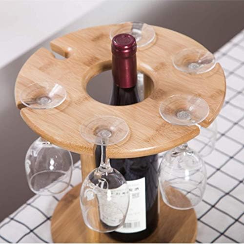 MaGiLL Bamboo Wine Rack Freestanding Storage