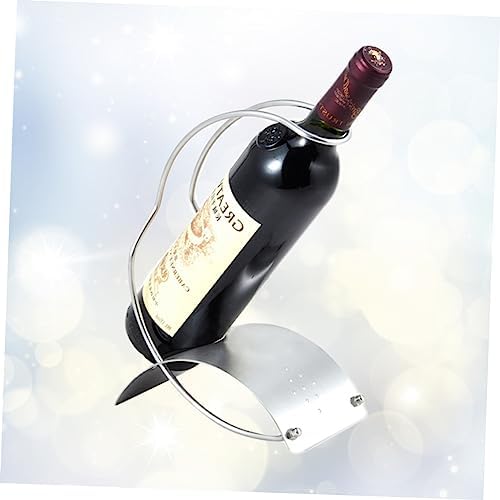 Mikinona Stainless Steel Wine Rack for Countertop Display