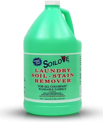 SOILOVE Stain Remover 128oz Triple-Acting Powerful Formula 1