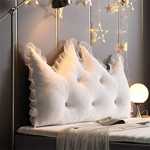ZZYK Reading Bed Pillow Large Bolster Fleece Cushion 1