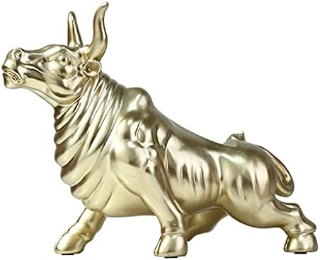 YYDS Gold Resin Cow Wine Rack Tabletop Decor