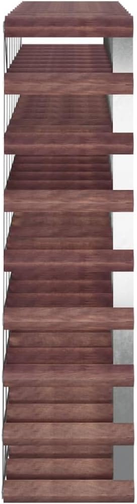 vidaXL Wine Rack - 72 Bottle Storage in Rustic Brown