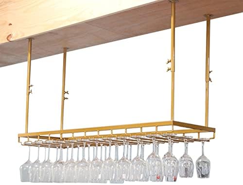 Wine Glass Holder with Ceiling Wine Rack