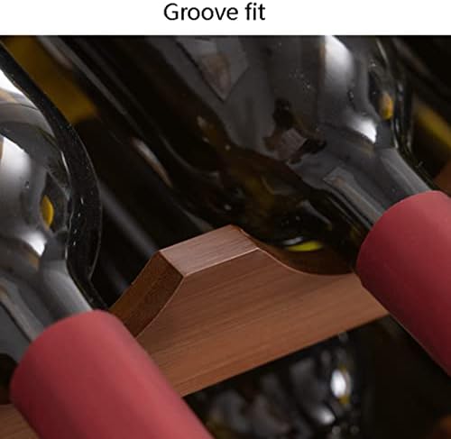 Habiba Premium Bamboo Wine Rack Multi-Layer Storage