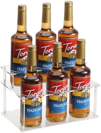 IEEK 2-Tier Coffee Syrup Holder Stand Organizer