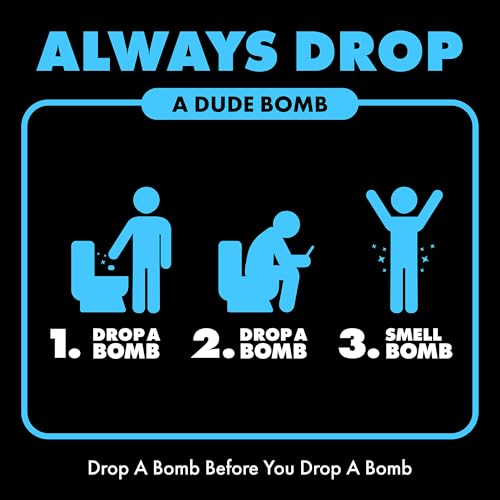 DUDE Bombs - Toilet Stank Eliminator 40 Pods