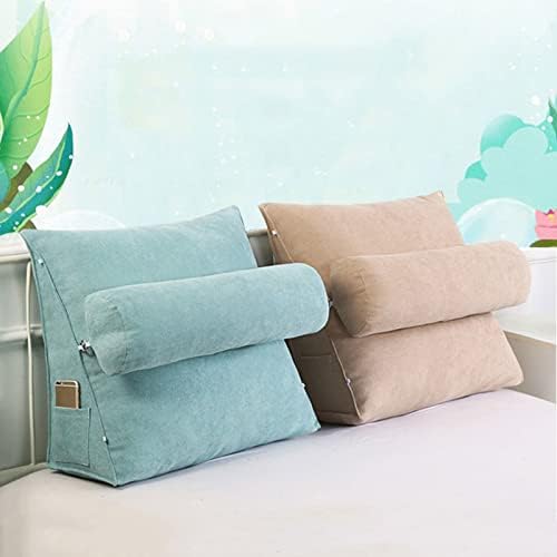 Lupsty Blue Wedge Pillow Reading Support Cushion