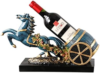 HASMI Tabletop Wine Rack Single Bottle Home Decor Organizer