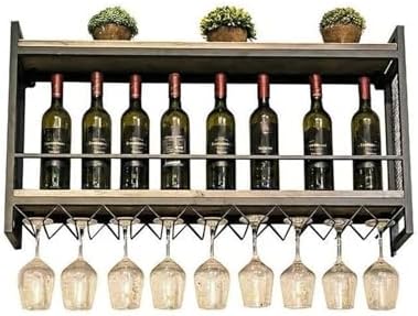 OXOAMP Wall-Mounted Wine Rack Iron