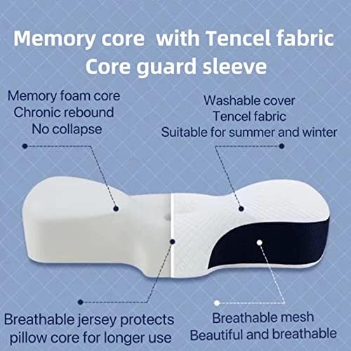 Trendy Tandi Cervical Memory Foam Pillow - Relieve Neck Shoulder Pain