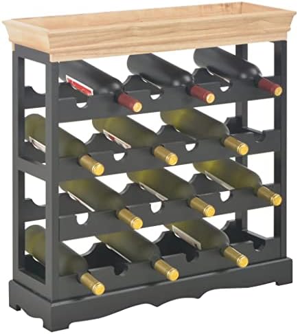 Loibinfen Wooden Wine Cabinet 24-Bottle Storage