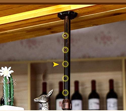 CGF- Adjustable Bronze Wall Wine Rack