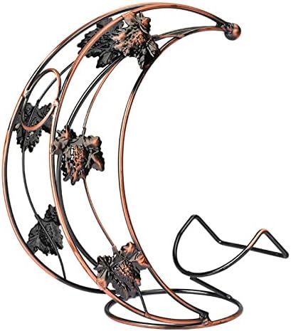 WAOCEO Moon Shape Wine Rack Decorative Holder 1